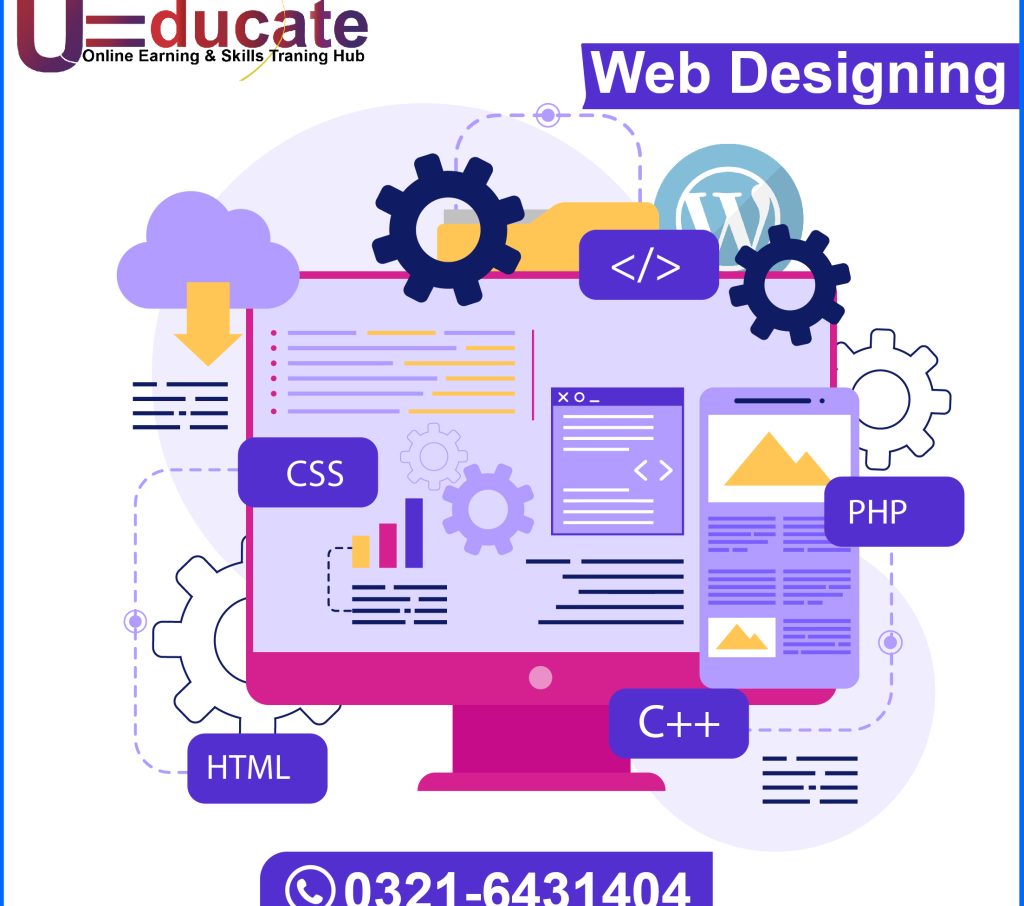 web designing aand development ueducate website-01